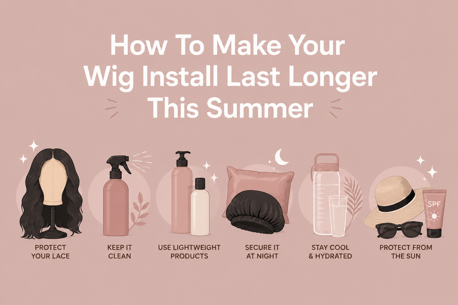 How To Make Your Wig Install Last Longer This Summer
