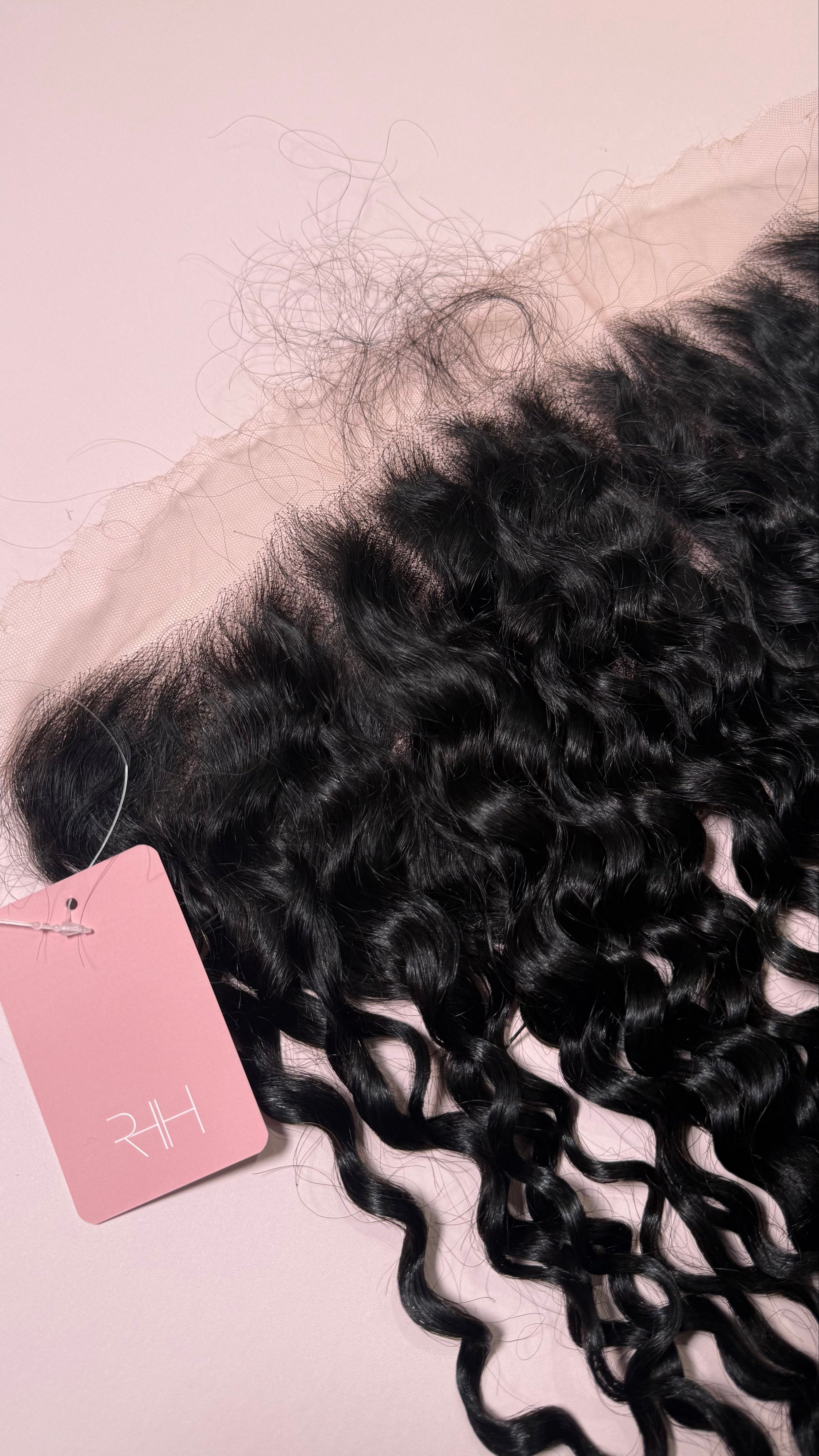 VIRGIN curly FRONTAL