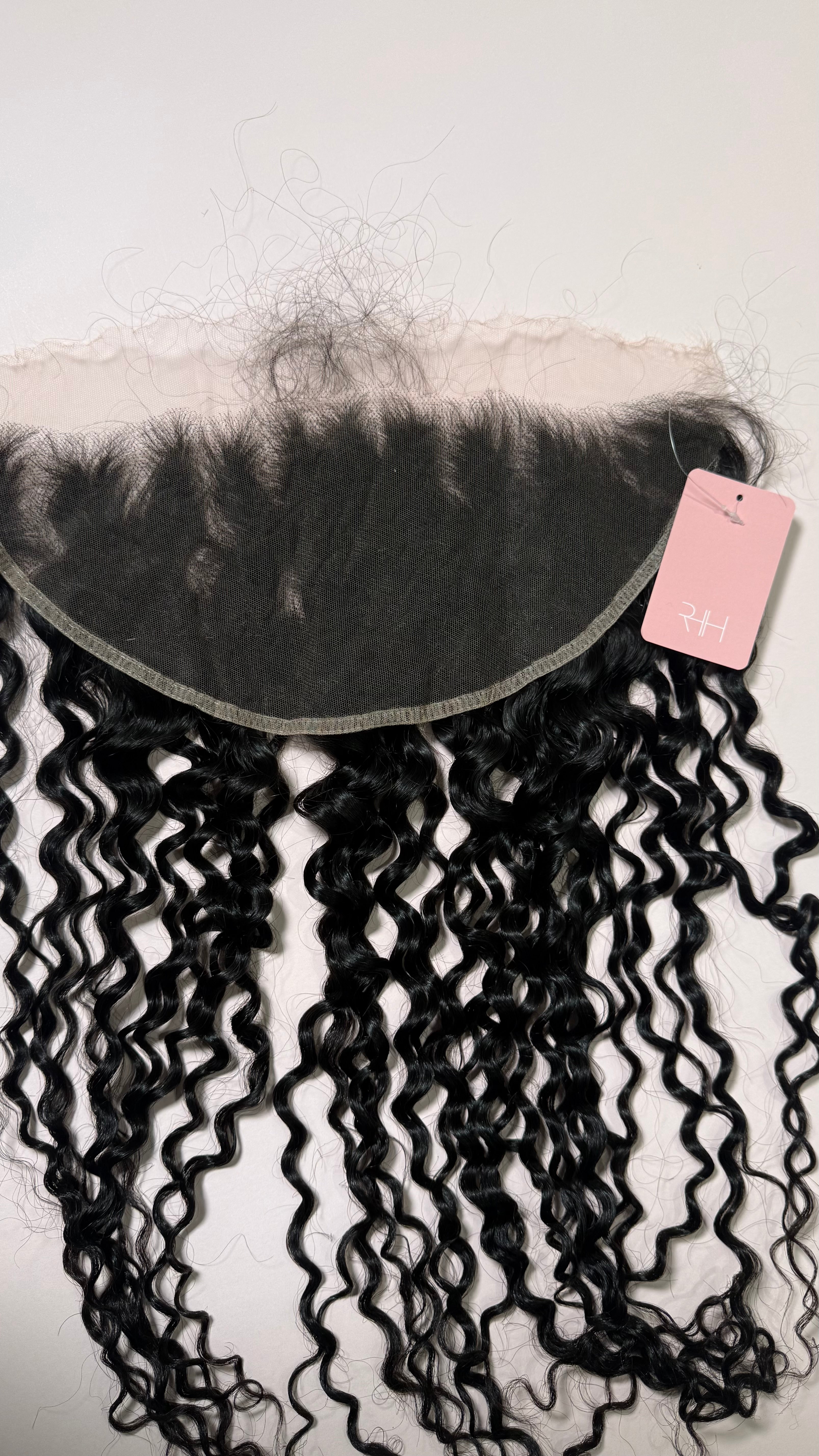 VIRGIN curly FRONTAL